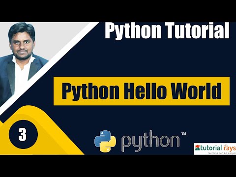 Learn Python Hello World | Python Programming For Beginners | Python ...