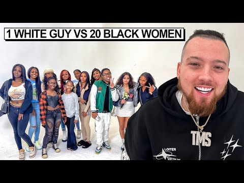 1 WHITE GUY VS 20 BLACK WOMEN