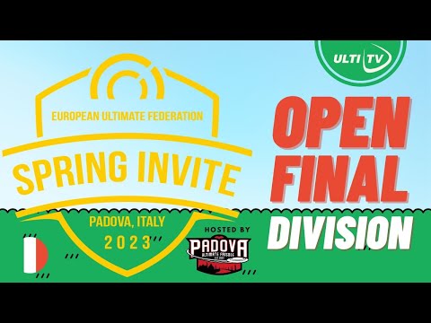 3SB/FUJ (CZE) vs CUS Padova OPEN Final - Padova Spring Invite 2023