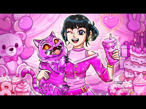 EVERYTHING in ONE COLOR for 24 HOURS | KPop Demon Hunters Animation