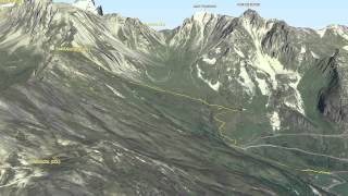 preview picture of video 'Sentieri Valle d'Aosta 3D - Col de Saint Rhemy'