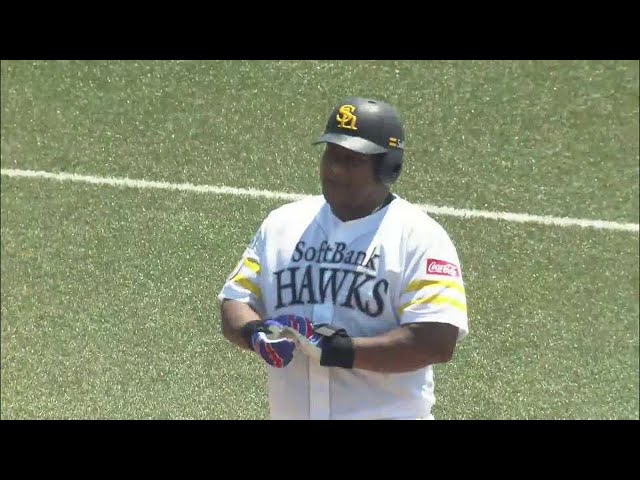 【ファーム】ホークス・デスパイネ タイムリー2ベースヒットで追加点!! 2021/7/29 H-T(ファーム)