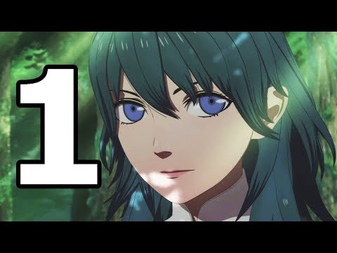 Fire Emblem Three Houses Walkthrough Part 1 - No Commentary Playthrough (Switch)