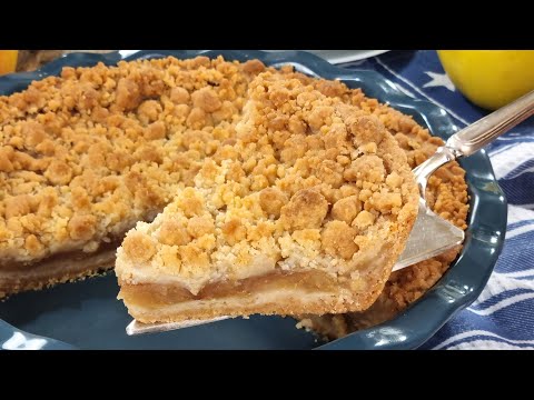 😍 ¡Mi receta de éxito! Crumble de manzana, postre crujiente por fuera y tierno por dentro
