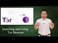 Installing and using Tor Browser