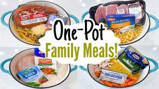 5 ONE POT MEALS | The BEST Quick and EASY Family Recipes | Julia Pacheco