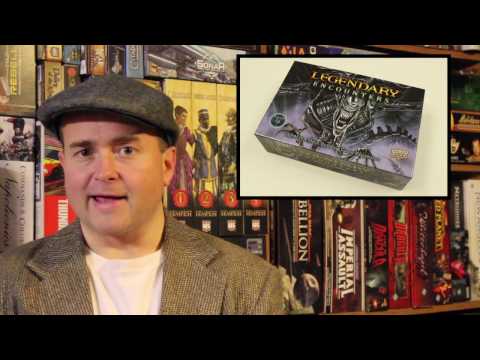 The Discriminating Gamer: Legendary Encounters: An Alien Deck Building Game Expansion