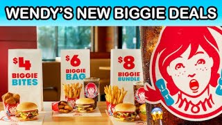 Wendy´s new Biggie Deals