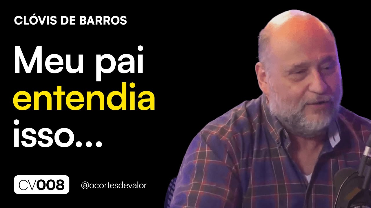 O Valor de Um Pai, Talento e Aptidões - Clóvis de Barros | Cortes de Valor (CV008)