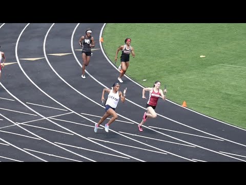 Crazy Close Finish | Girls 4x200m Final - 2021 OHSAA D1 State Meet