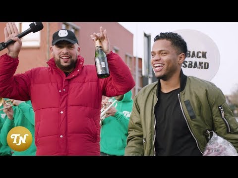 QUCEE verrast 200.000ste Instagram volger met een GOUDEN PLAAT