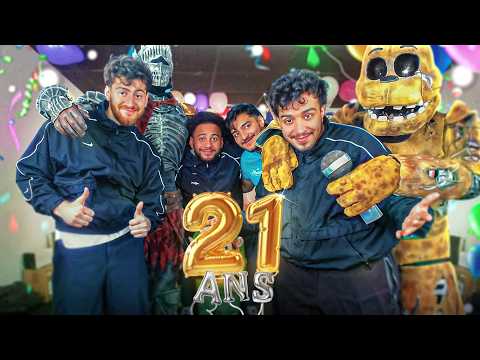 J'ai passé MES 21 ans EN STREAM et voici ce qu'il s'est passé (C'était n'importe quoi mdrr)