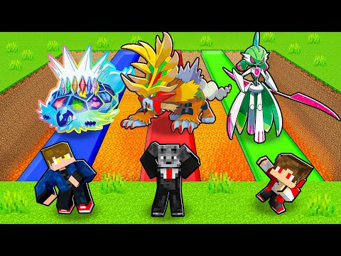 NÃO ESCOLHA a PONTE POKEMON ERRADA no MINECRAFT PIXELMON