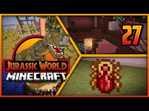 Minecraft Jurassic World - Episode 27 - WE GOT PRANKED & R.I.P T-REX!