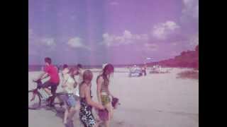 preview picture of video 'Наконец-то и у нас +28*C! /пляж в Каугури, 6.07.2012г.16:54час./'
