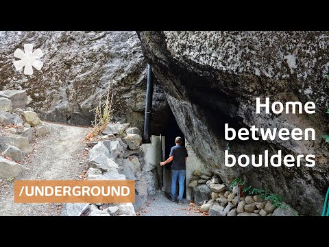 How This One Guy Built A House Entirely Out Of Boulders And Created The Ultimate Man Cave