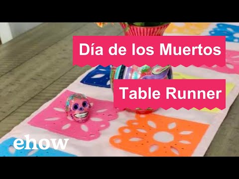 A Vibrant & Versatile Día de los Muertos Table Runner