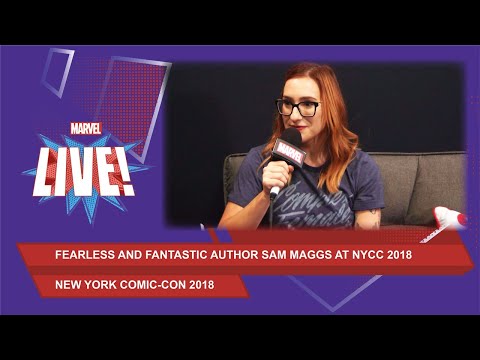 Sam Maggs, author of Girl Squads, comes to Marvel LIVE at NYCC 2018!