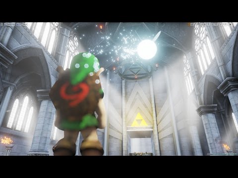 New version of The Legend of Zelda: Ocarina Of Time Unreal Engine