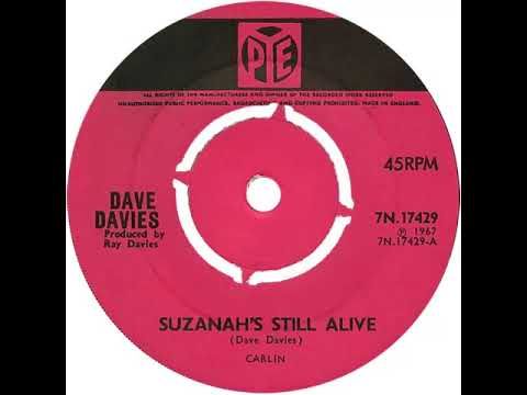 UK New Entry 1967 (284) Dave Davies - Suzanah's Still Alive