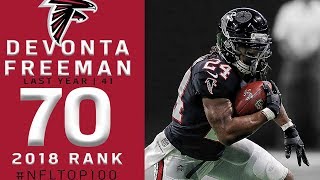 #70: Devonta Freeman (RB, Falcons) | Top 100 Players of 2018 | NFL