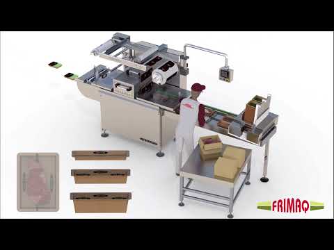 Frimaq Model TSA-826 Automatic Tray Sealing Machine