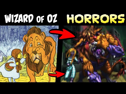 The WIZARD OF OZ Characters as HORRORS (Realm of Hopeful Horrors Story & Speedpaint)