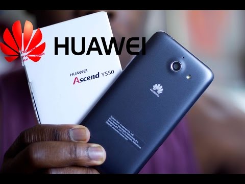 Huawei Ascend Y550 64 Bit Smart Phone Unboxing And First Impressions