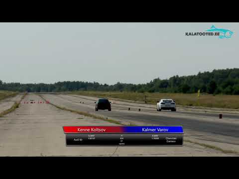 Kenne Koltsov - Audi 90 vs Kalmer Varov - Chevrolet Camaro. Dragrace @ EDRA nationals 2019