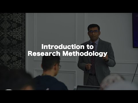 Research Methodology Lecture Series (Episode 1)