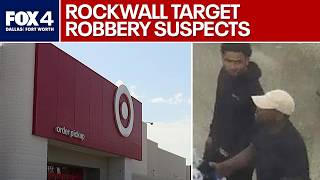 Rockwall Police search for Target theft suspects