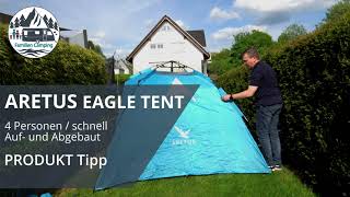 Produkt Tipps / schnell, schneller ARETUS Eagle Tent