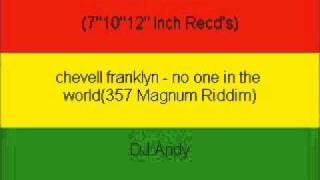 chevell franklyn - no one in the world(357 Magnum Riddim)