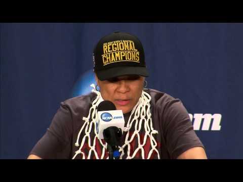 Elite Eight Women's News Conference: South Carolina