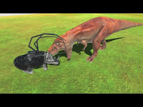 Steelnoceros vs every unit Animal Revolt Battle Simulator