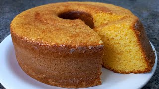 O MARAVILHOSO BOLO DE FLOCÃO COM CREME DE LEITE - FÁCIL E RÁPIDO 