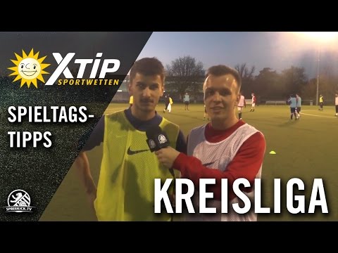 X-TiP Spieltagstipp mit Eugen Fichter und Nikola Radusin (beide Spandauer FC Veritas) - 25. Spieltag