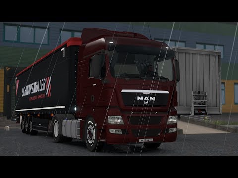 ETS 2 - MAN TGX 430 Euro 5 - Trip: Rēzekne - Tukums