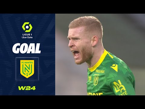Goal Florent MOLLET (41' - FCN) RC LENS - FC NANTES (3-1) 22/23