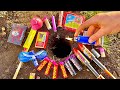Lighting Fireworks Underground