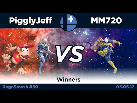 Rogasmash 60 - PigglyJeff (Diddy Kong / Sheik) vs MM720 (Captain Falcon) - Winners