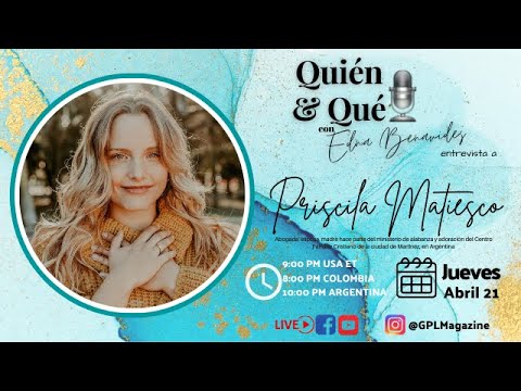 Priscila Matiesco  desde Argentina