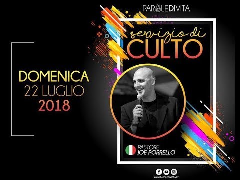 #ParolediVita - #JoePorrello Momenti Di Culto