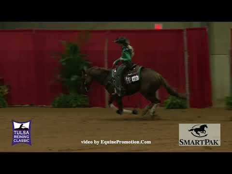 Voodoo Smokin Annie ridden by Bo Van Duys  - 2019 Tulsa Reining Classic (SmartPak Non Pro Derby)