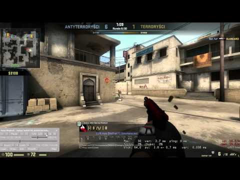 CS:GO ACE HENIO - DOUBLE ACE P90+AWP+CZ-auto (Dust2)