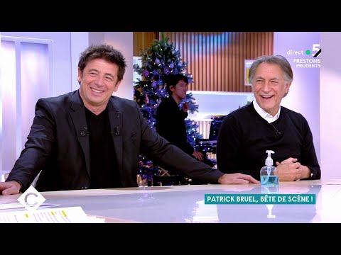 Patrick Bruel et Richard Berry, l'amitié sacrée ! - C à Vous - 09/12/2020