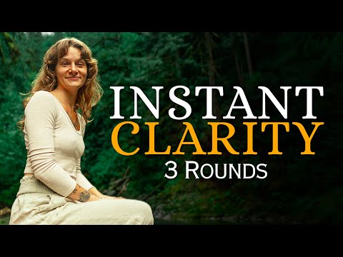 Diese Atemmethode wird Ihren Geist schnell klären | 3 Runden psychedelische Atemarbeit