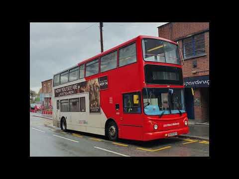 Route 6: National Express West Midlands: 4590 (BU04BLN) Dennis Trident II/ Alexander ALX400
