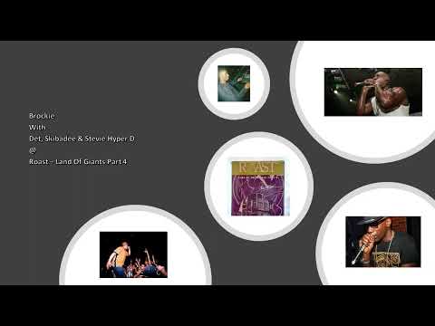 Brockie with Det, Skibadee & Stevie Hyper D @ Roast - Land Of Giants 4