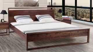 Beliani Lit en bois - huilé - Super King Size - GIULIA - Fr